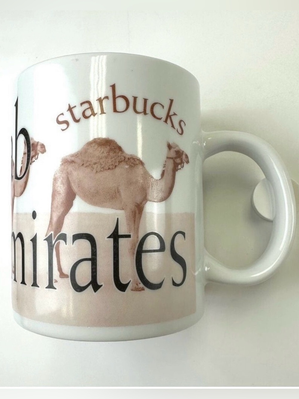 Starbucks United Arab Emirates City Mug Collector Series camels